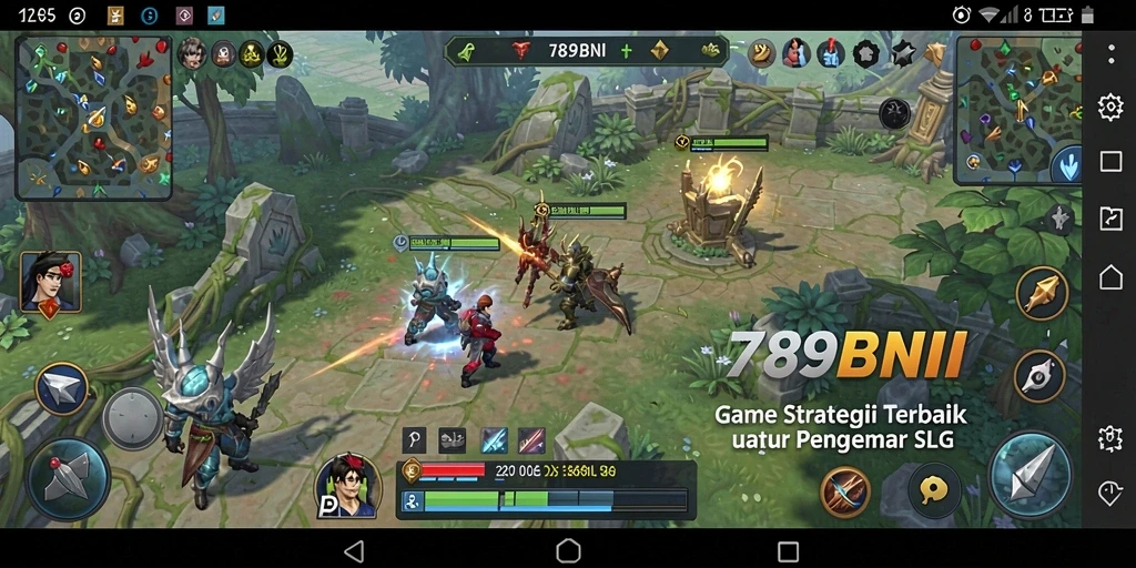 Screenshot gameplay SLG yang mendebarkan dari 789BNI.