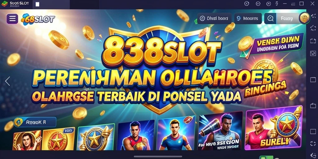 Tampilan gameplay yang mengasyikkan di 8368SLOT dengan tema olahraga.