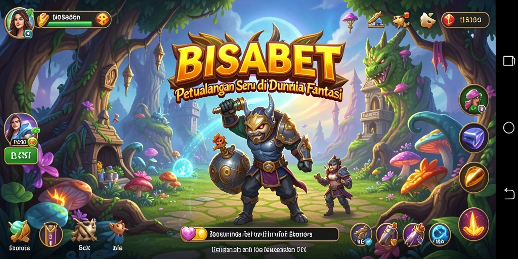 Gameplay BISABET yang seru dan menantang dalam dunia petualangan.