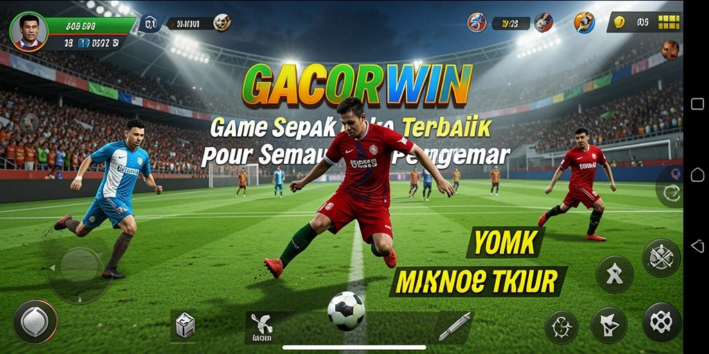 Gameplay menarik dari GACORWIN dengan tim sepak bola favorit.