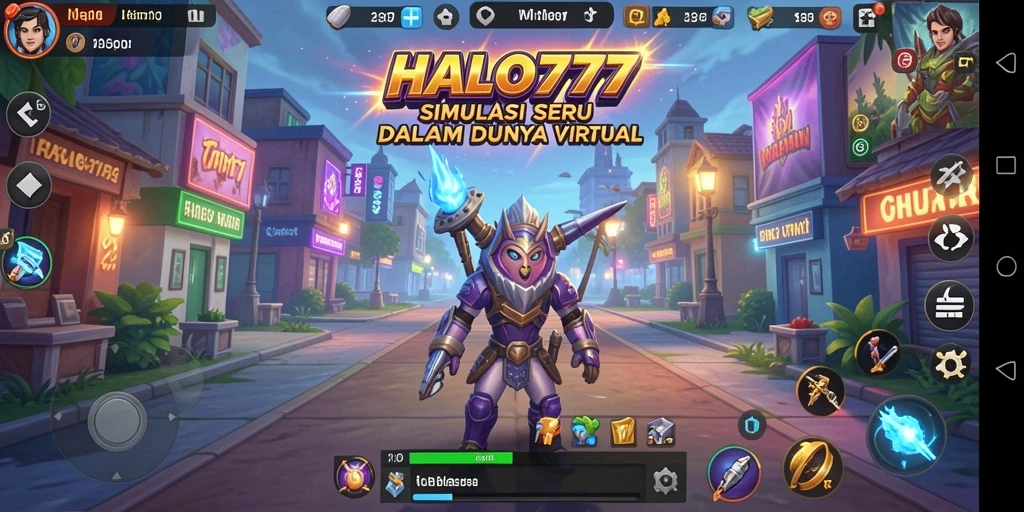 Tampilan menawan dari gameplay HALO777 yang menghibur.