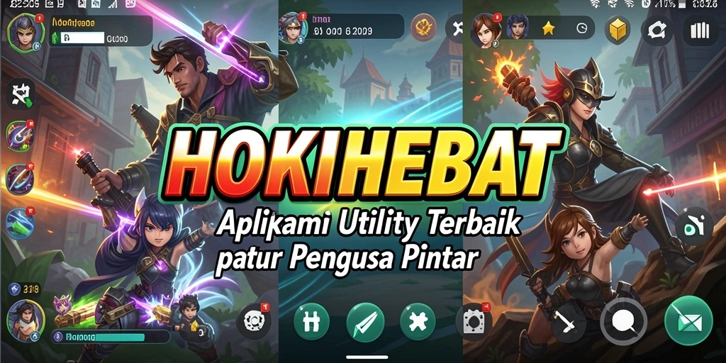 Antarmuka intuitif HOKIHEBAT untuk memudahkan pengelolaan tugas.