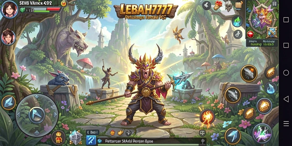 Tampilan gameplay seru dan penuh aksi di LEBAH777.