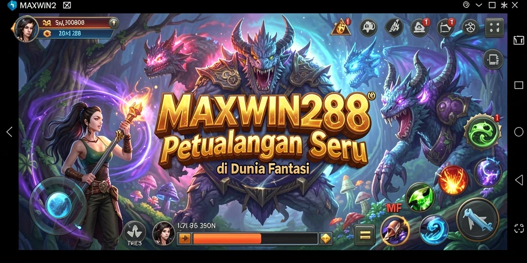 Tampilan gameplay menarik dari MAXWIN288 yang memukau.
