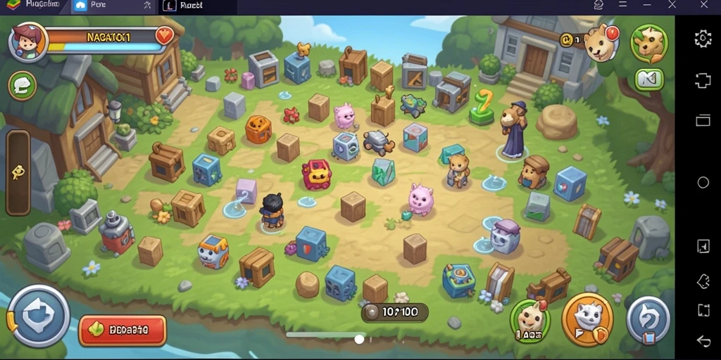 Tampilan gameplay puzzle yang menarik dan menantang di NAGA1001.