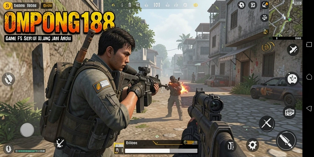 Tangkapan layar gameplay OMPONG188 yang menegangkan dan penuh aksi.