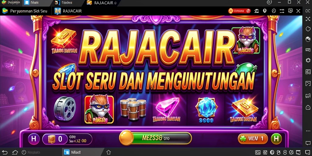 Screenshot gameplay RAJACAIR menunjukkan momen seru saat bermain Slot.