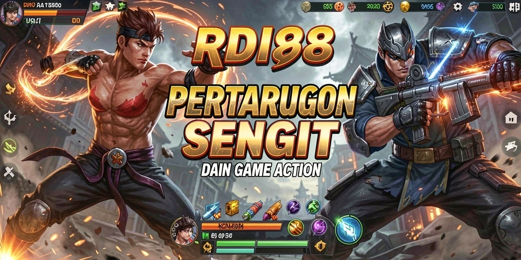 Tangkapan layar RDI88 menunjukkan aksi seru dan grafis menawan.